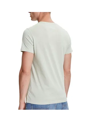 T-shirt Vert Pale Homme Tommy Hilfiger Tjm Xslim 2