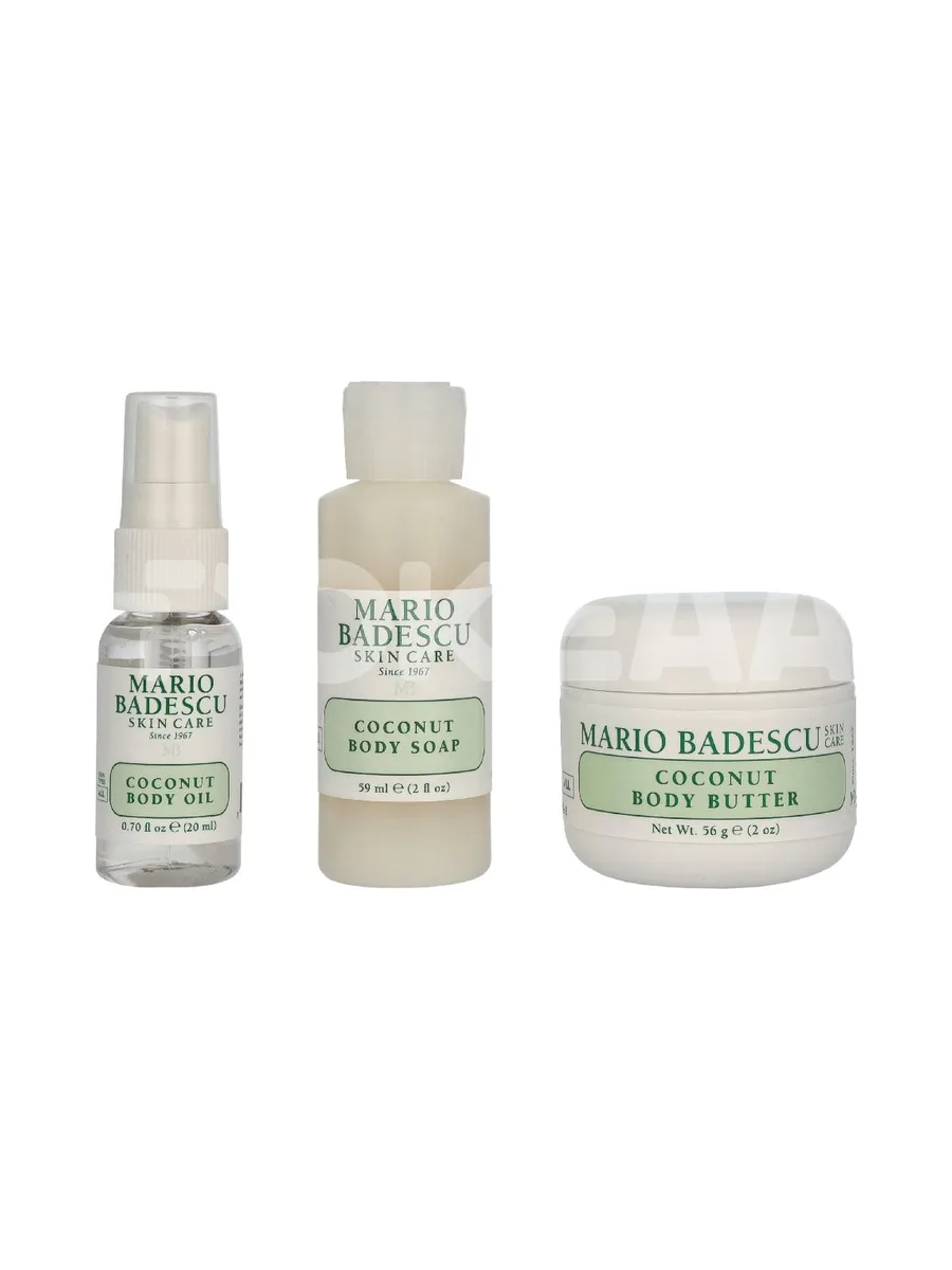 Mario Badescu Coconut Body Travel Trio Set 135ml 2