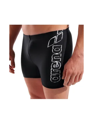 Maillot de bain Noir/Blanc Homme Arena Scratchy - T 1