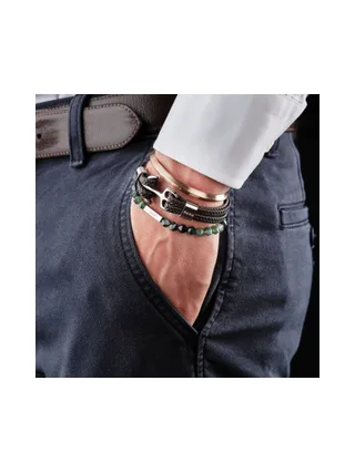 Bracelet Javel rose doré - acier 2