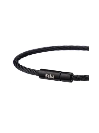 Bracelet Lourmel noir - acier 3