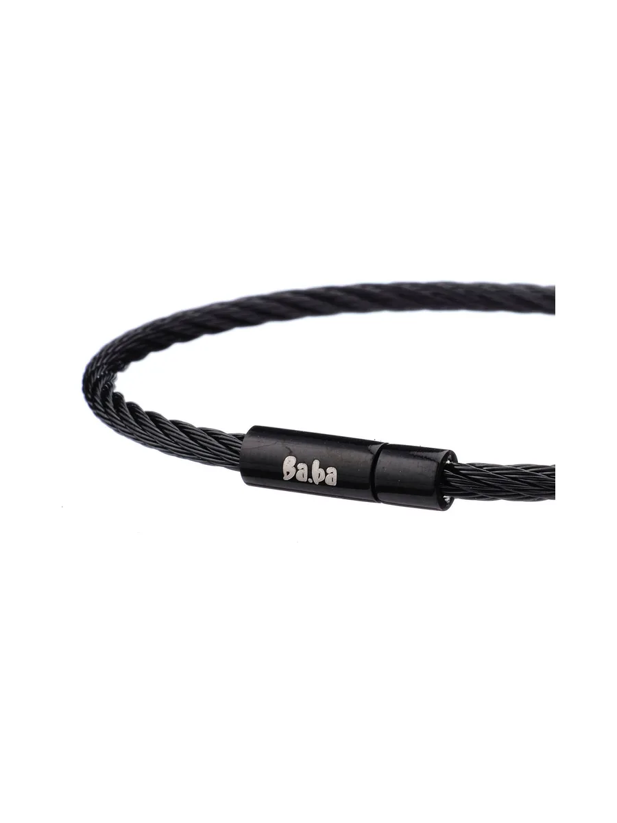 Bracelet Lourmel noir - acier 3
