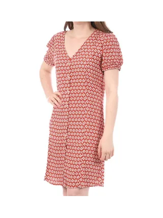 Robe Orange à fleurs Femme Only Nova 1