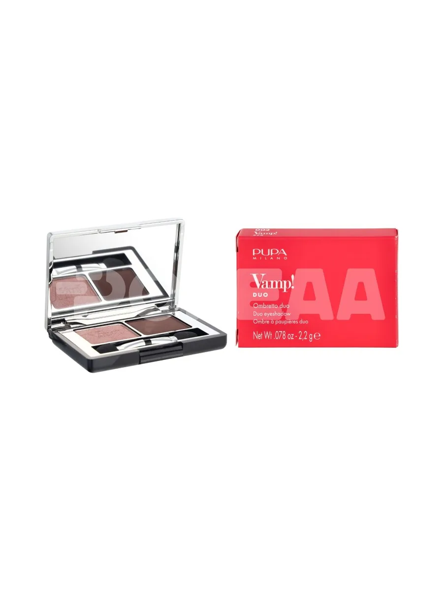 Pupa Vamp! Compact Duo Eyeshadow 2.2g - #002 Pink Earth 1