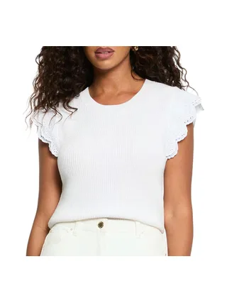 Top Blanc Femme Morgan MDANTE 1