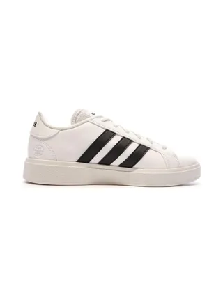 Baskets Blanches/Noires Femme Adidas Grand Court Base 2.0 2