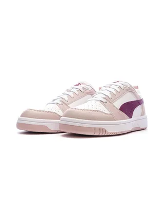 Baskets Rose/Blanc Garçon Rebound Low 6