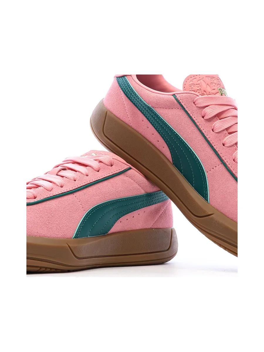 Baskets Roses/Vertes Femme Puma 402606 7