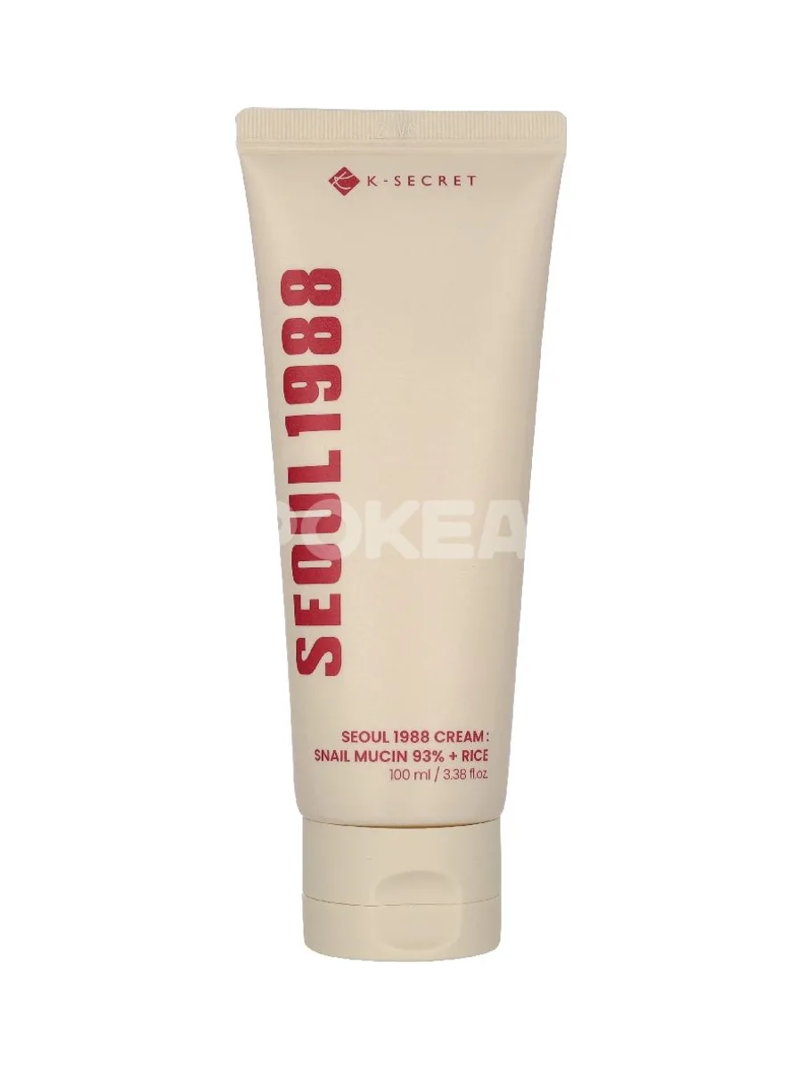 K-Secret Seoul 1988 Cream Snail Mucin 93% + Rice 100ml 2