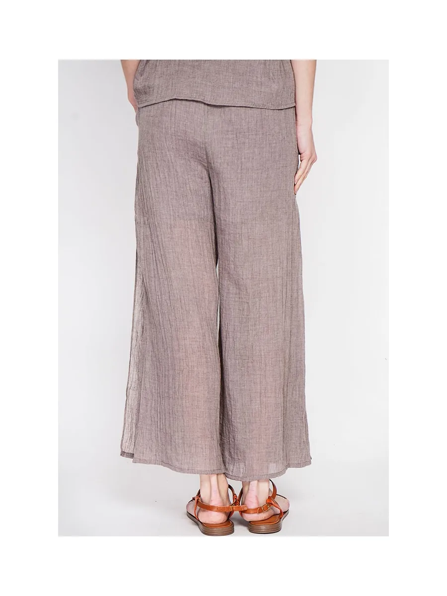 Pantalon taille haute style portefeuille 10