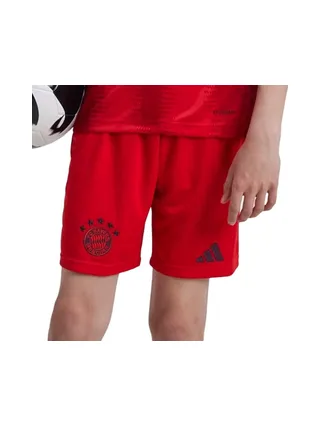 Bayern Munich Short Rouge Garçon Adidas 24/25 1