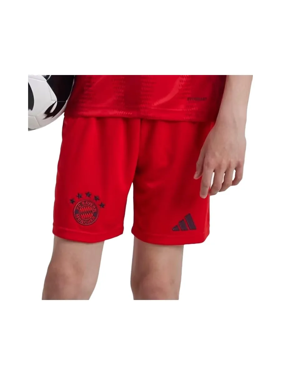 Bayern Munich Short Rouge Garçon Adidas 24/25 1
