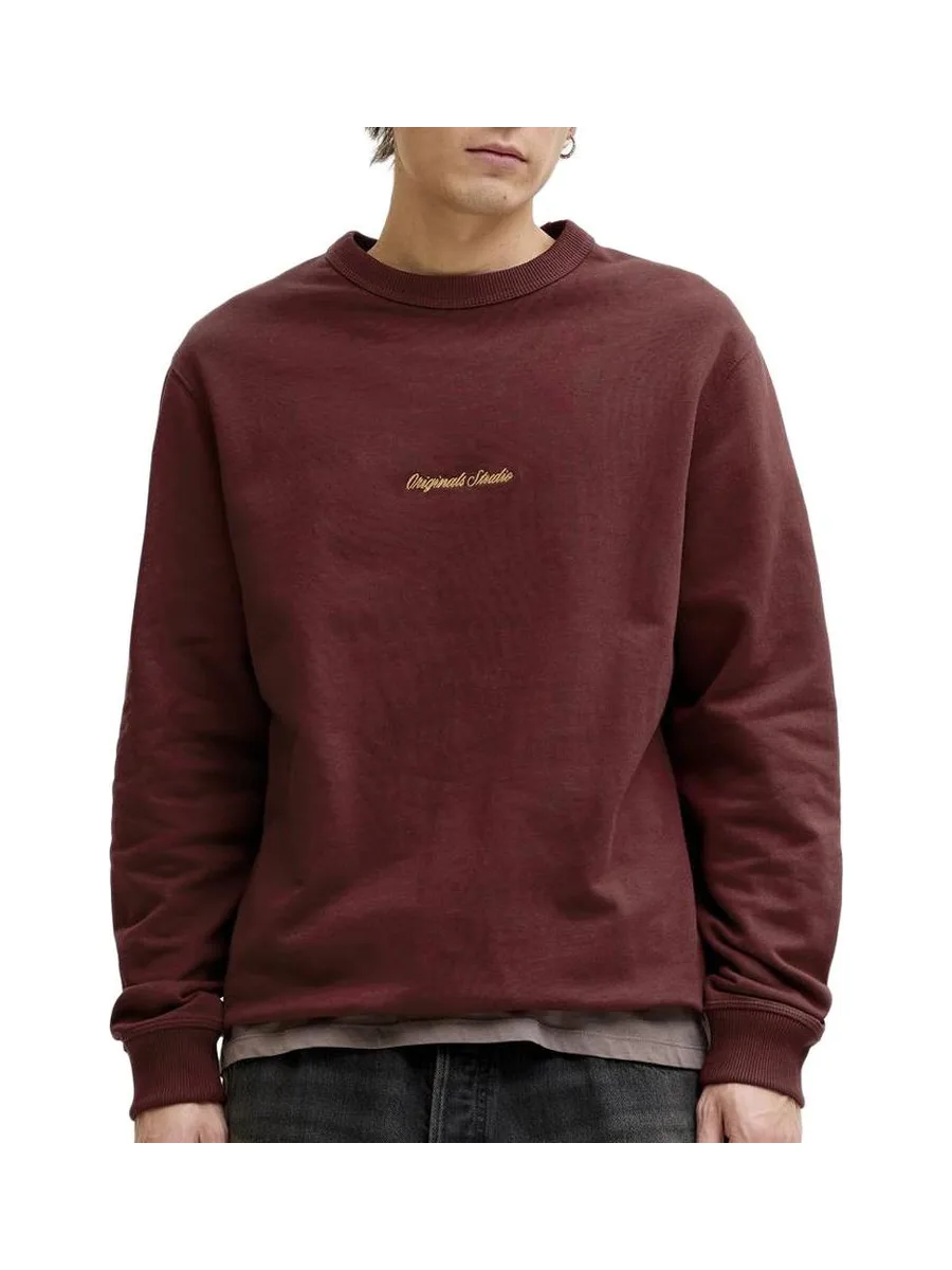 Sweat Bordeaux Homme Jack & Jones Jornorrebro 2