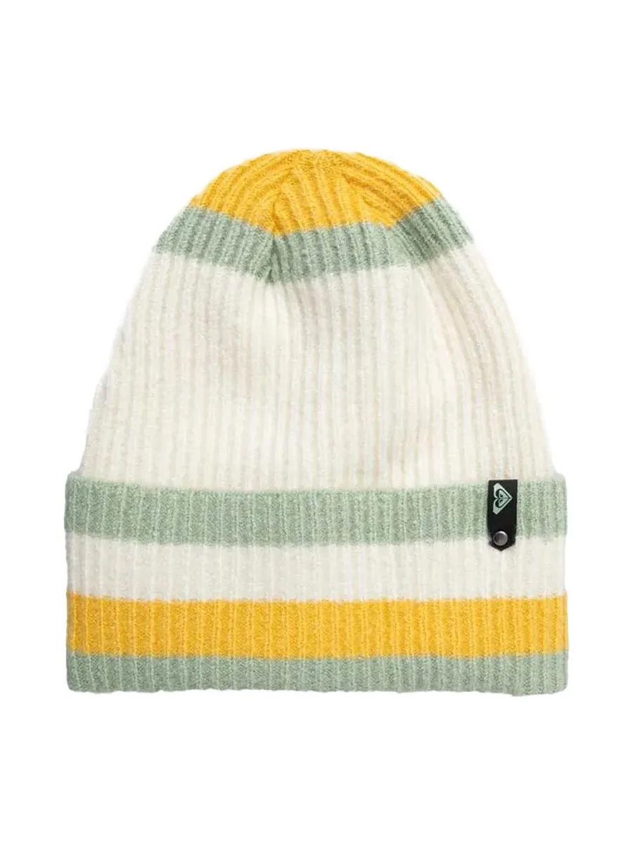 Bonnet Vert/Jaune Femme Roxy Gold Hope 1