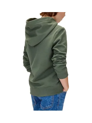 Sweat Vert Garçon Calvin Klein Jeans Small Monogram 2