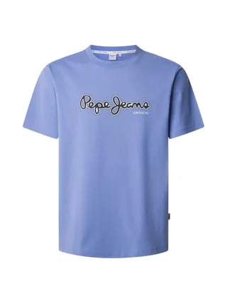 T-shirt Bleu Homme Pepe jeans Dorian 1
