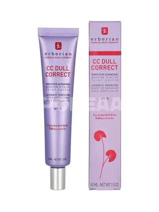 Erborian CC Dull Correct Sunscreen SPF25 45ml - Broad Spectrum 1