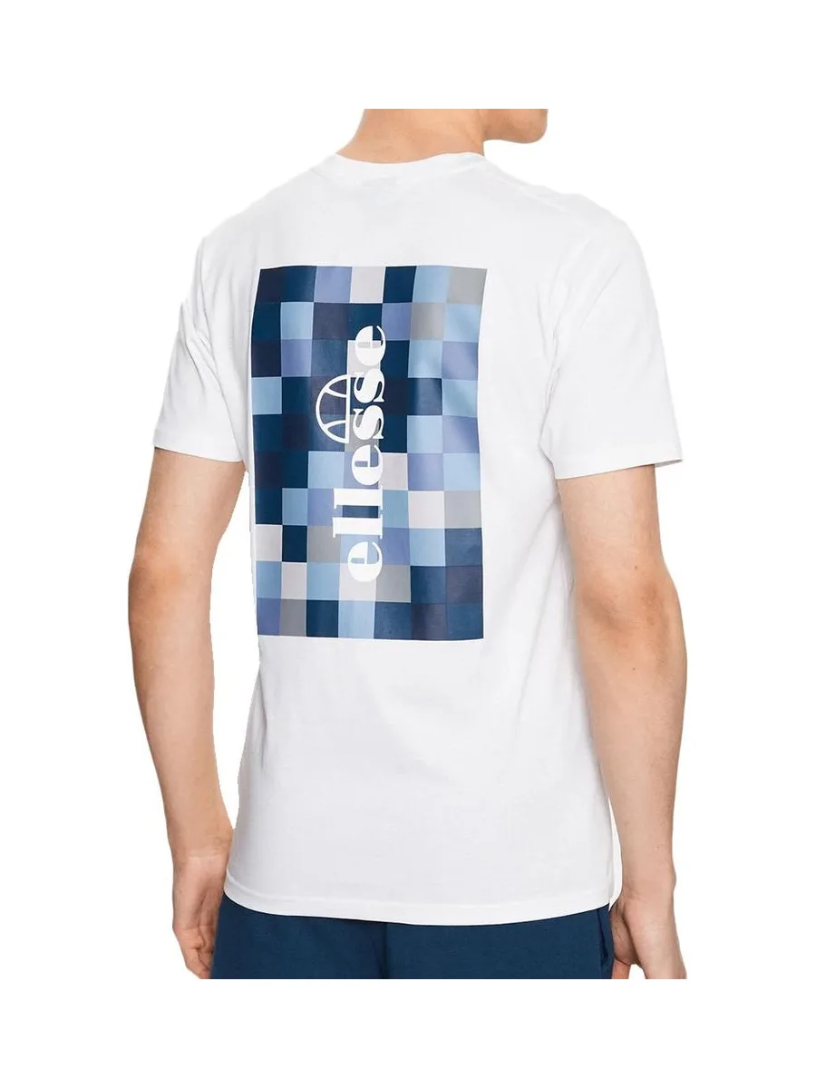 T-shirt Blanc/Bleu Homme Ellesse Chello 2