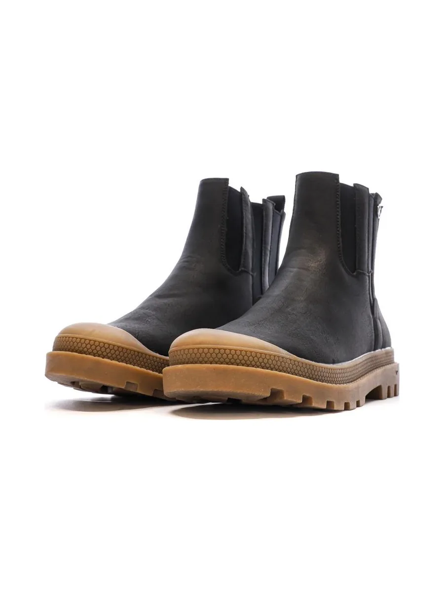 Bottines Noires Femme Chattawak NINA 7