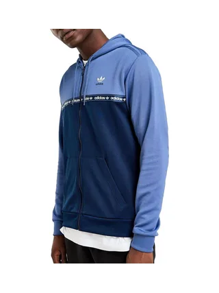 Sweat Bleu Homme Adidas Ny Tape 1