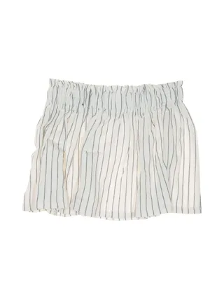 Jupe Beige à Rayures Fille EOM Relome 2