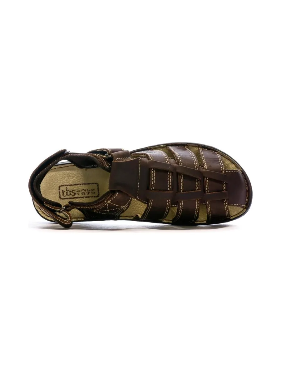 Sandales Marron Homme TBS Galhow 4