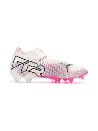 Chaussures de foot Blanches/Roses Homme Puma Future 7 Ultimate 2
