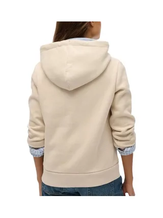 Sweat Beige Femme Superdry High Flyers Hood 2
