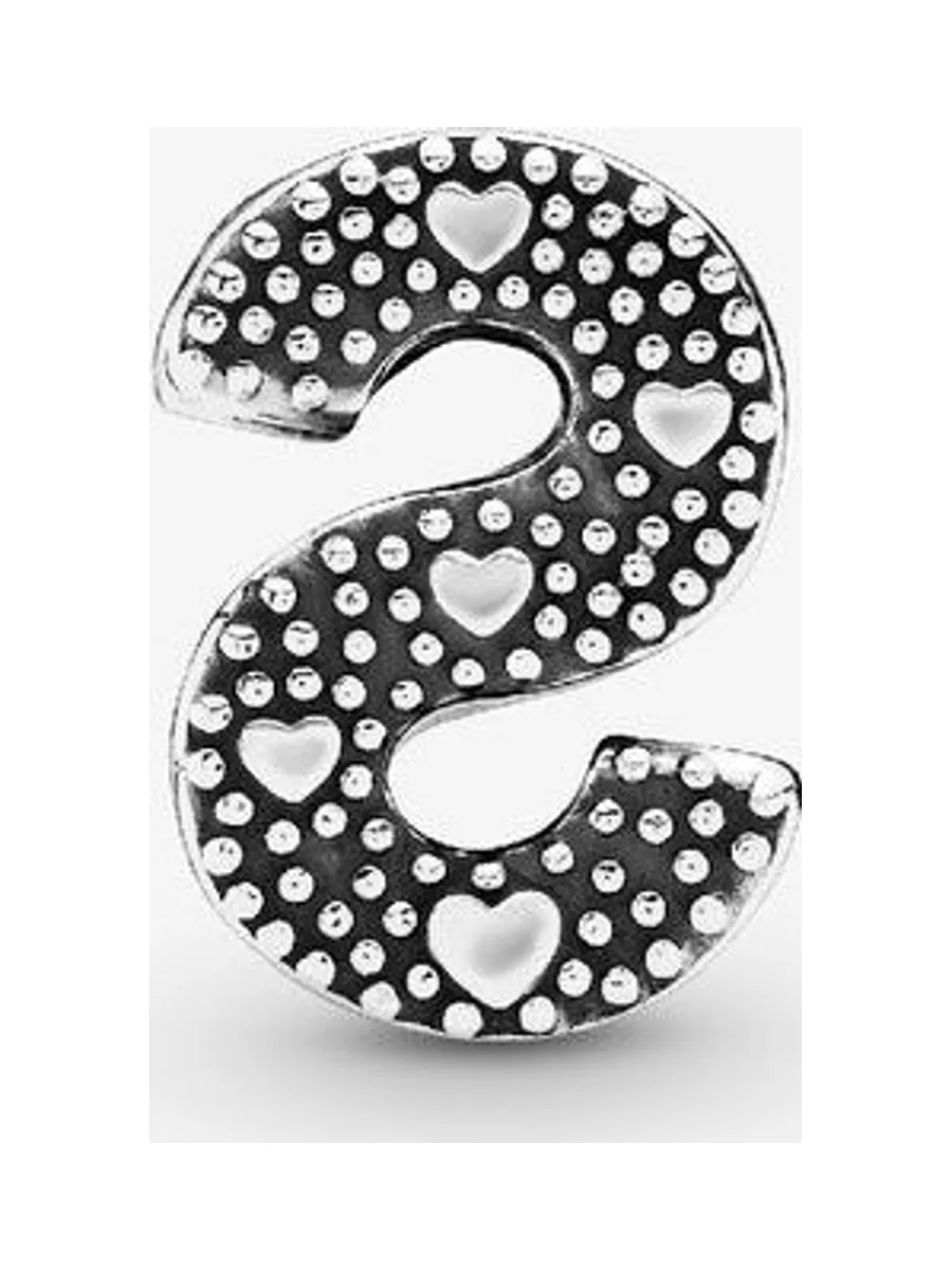 Pandora - Charm Lettre S en argent 2