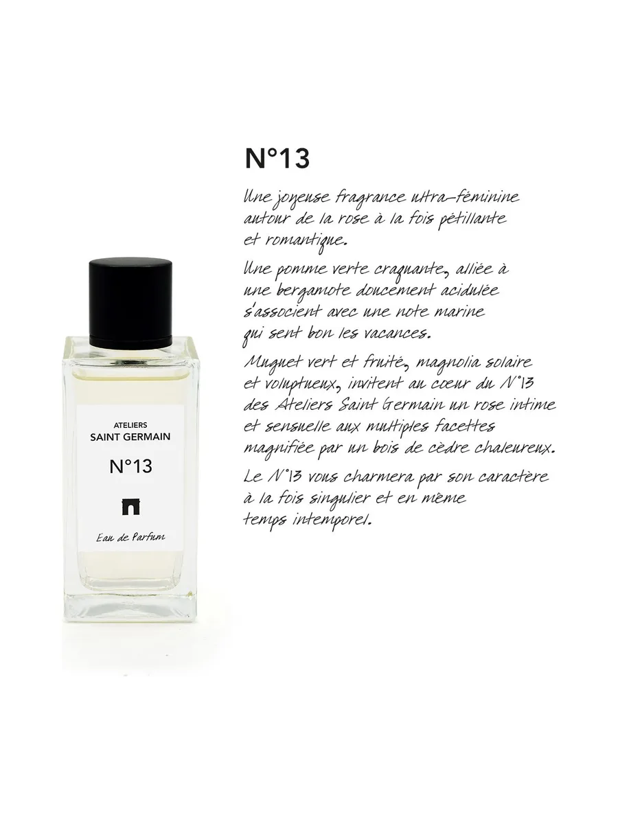 Trousse à Maquillage THONON MM Noir + Eau de Parfum N°13 2