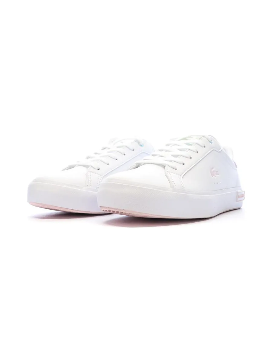 Baskets Blanches Femme Lacoste Powercourt 124 6