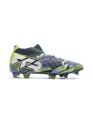 Chaussures de Foot Marines/Vertes Homme Puma Future 7 Ultimate FG/AG 2