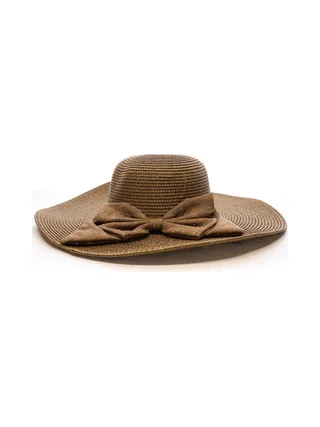 Chapeaux Marron Femme Via Lorenzo Capeline Ivoire 3
