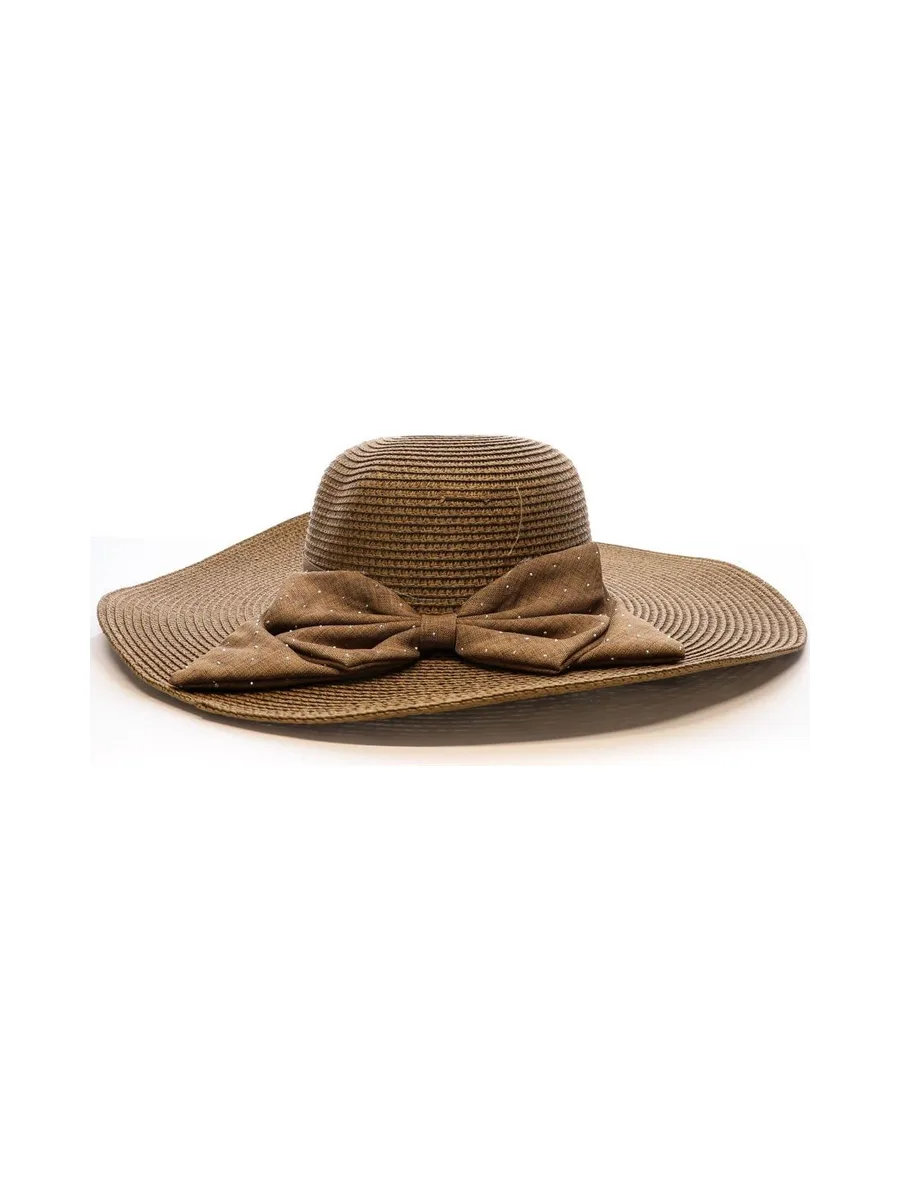 Chapeaux Marron Femme Via Lorenzo Capeline Ivoire 4