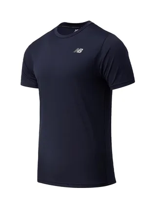 T-shirt Marine Homme New Balance Core Run 1