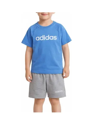 Ensemble Gris/Bleu Garçon Adidas Sum 1