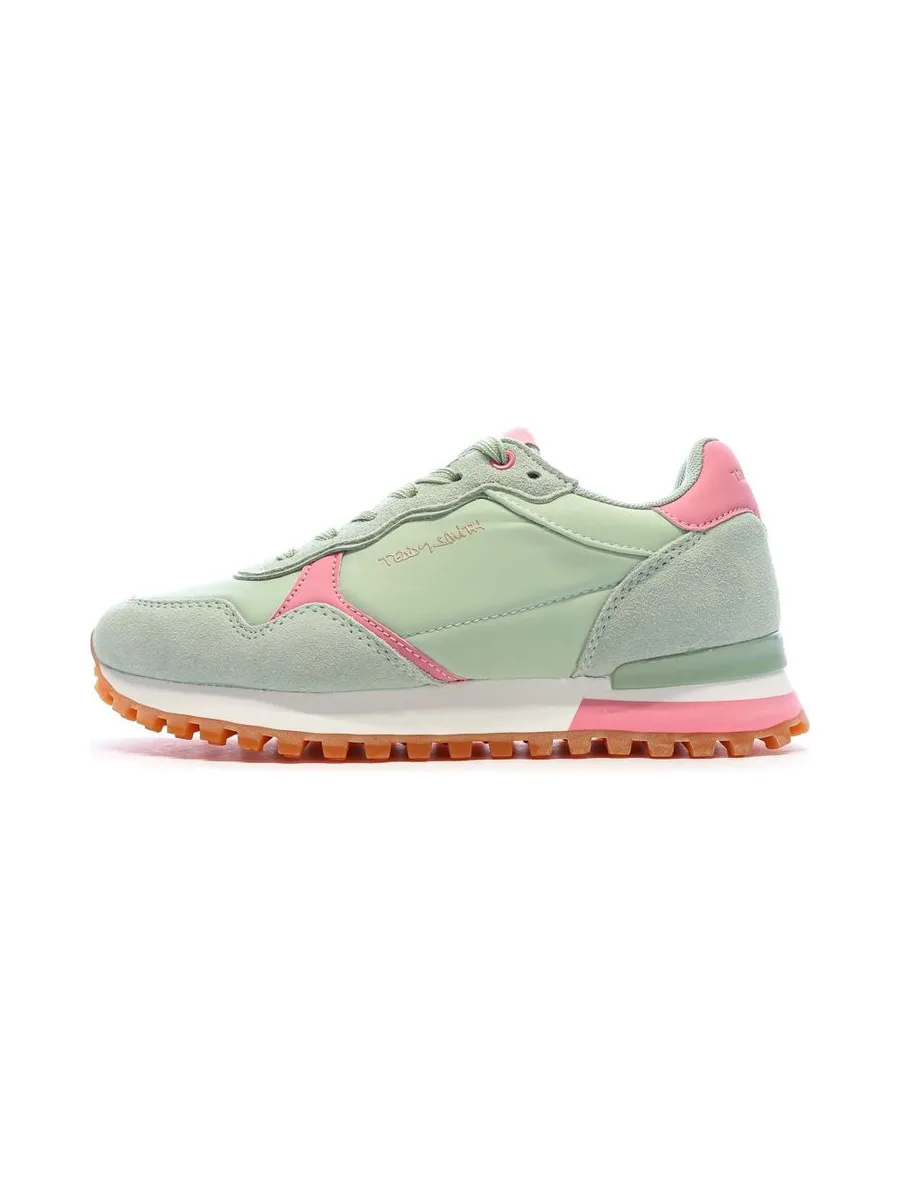 Baskets Verte/Rose Femme Teddy Smith 120515 2