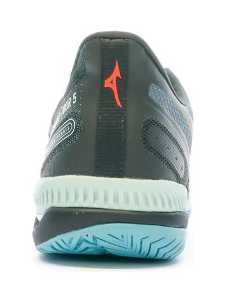 Chaussures de Tennis Noires Homme Mizuno Wave Exceed 4