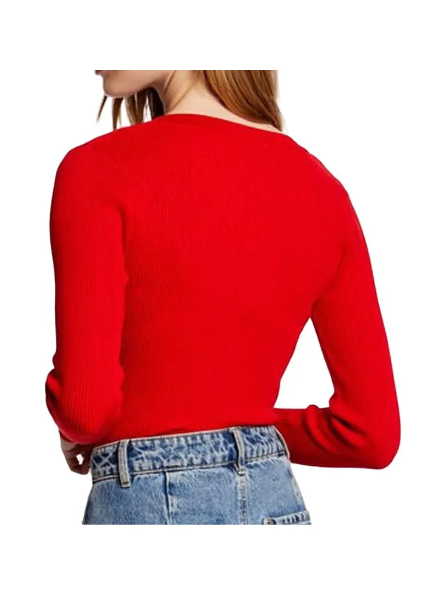 Pull Rouge Femme Morgan BANBI 2