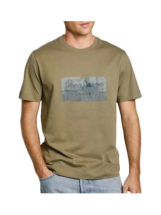 T-shirt Vert Homme Pepe jeans Connor 1