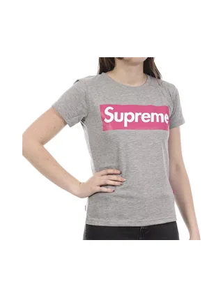 T-shirt Gris Femme Supreme Grip Sofy GPI 1