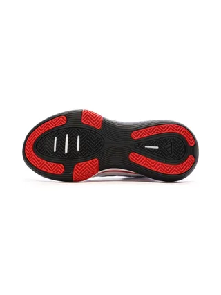 Chaussures de Basketball Blanc/Rouge Homme Adidas Bounce Legends 5