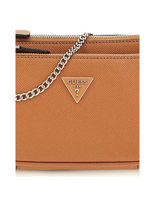 Sac bandoulière GUESS Noelle II à double pochette 3