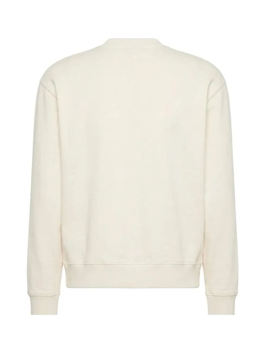 Pull Beige Homme Calvin Klein Jeans Terry Stckd 3