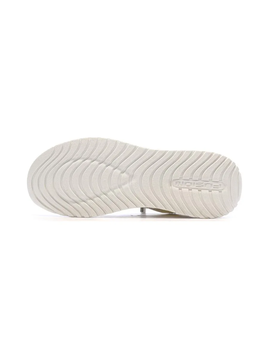 Chaussures Blanche Femme Fusion Flower 6