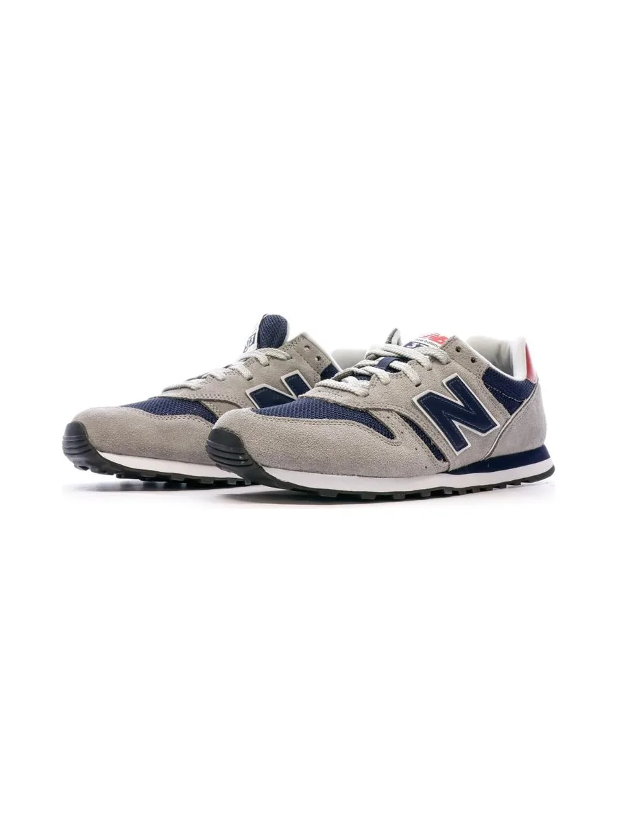Baskets Gris/Marine Homme New Balance 373 6