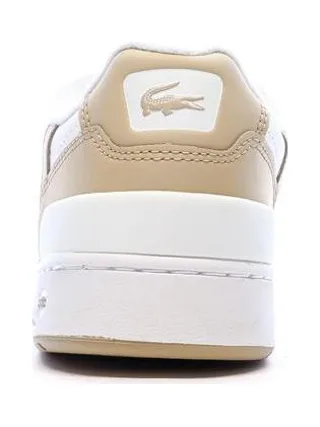 Baskets Blanche/Beige Homme Lacoste T-clip 124 3