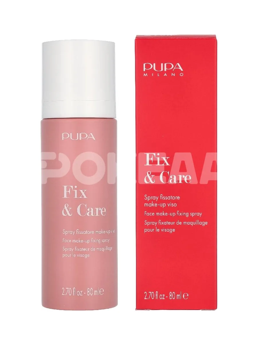 Pupa Fix & Care Face Make-Up Fixing Spray 80ml - #001 1
