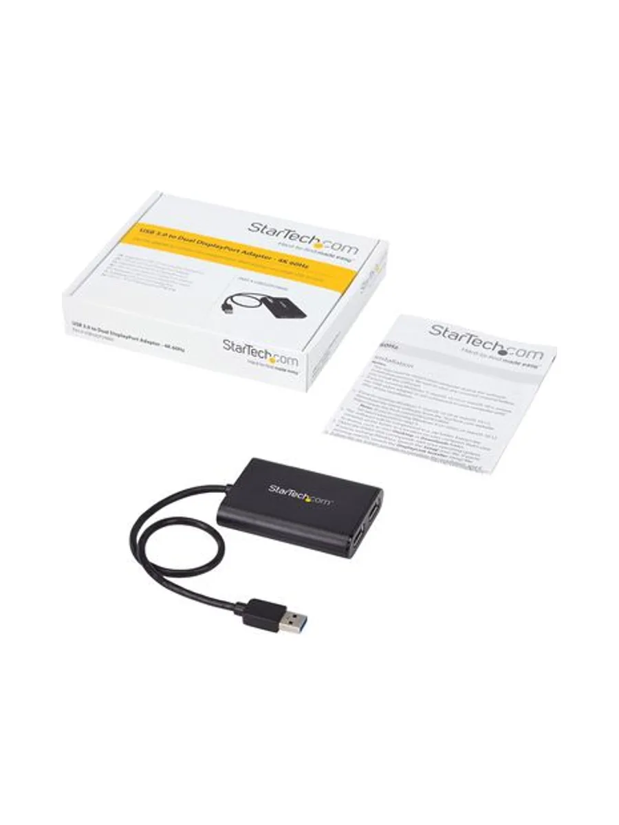 Adapter USB to Dual DisplayPort 4K 60Hz 7