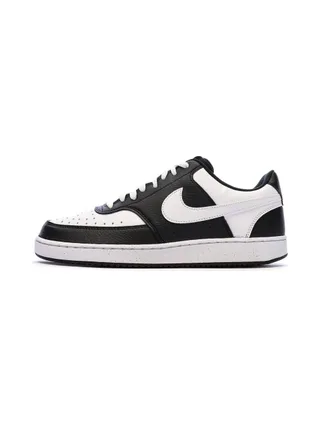 Baskets Noires/Blanches Homme Nike Court Vision Lo 1